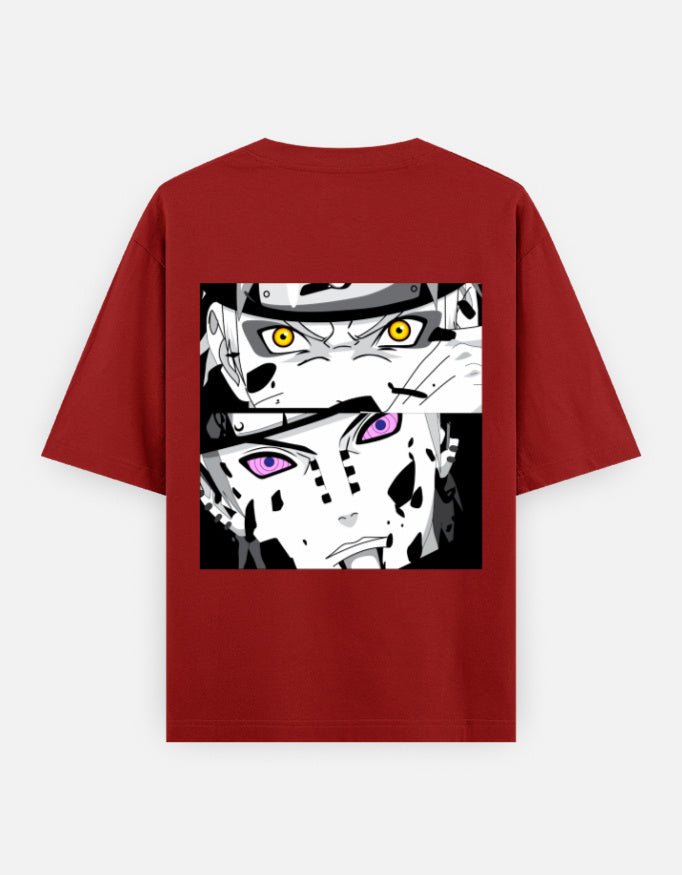 Naruto|Naruto vs pain|Unisex Oversized Classic T-Shirt - v-9h2k3iOOaVZV2sMKNhUpubTVqQ_Z-HaV - KTK ZONE