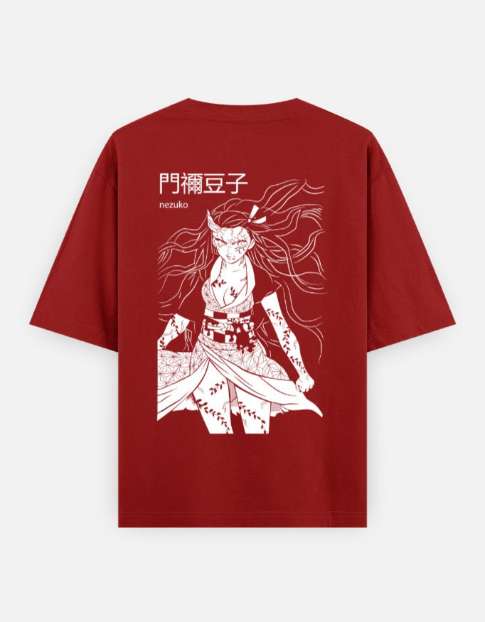 Demon slayer|nezuko|Unisex Oversized Classic T-Shirt - v-9h2k3iOOaVZV2sMOMBEvubTVrgPf-Xad - KTK ZONE