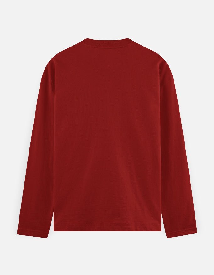 Minimalist | Plain series | Men's Full Sleeve T-Shirt - v-9h2k3iOOaVZV2sQNMxEtubTVrwnZ9XGd - KTK ZONE