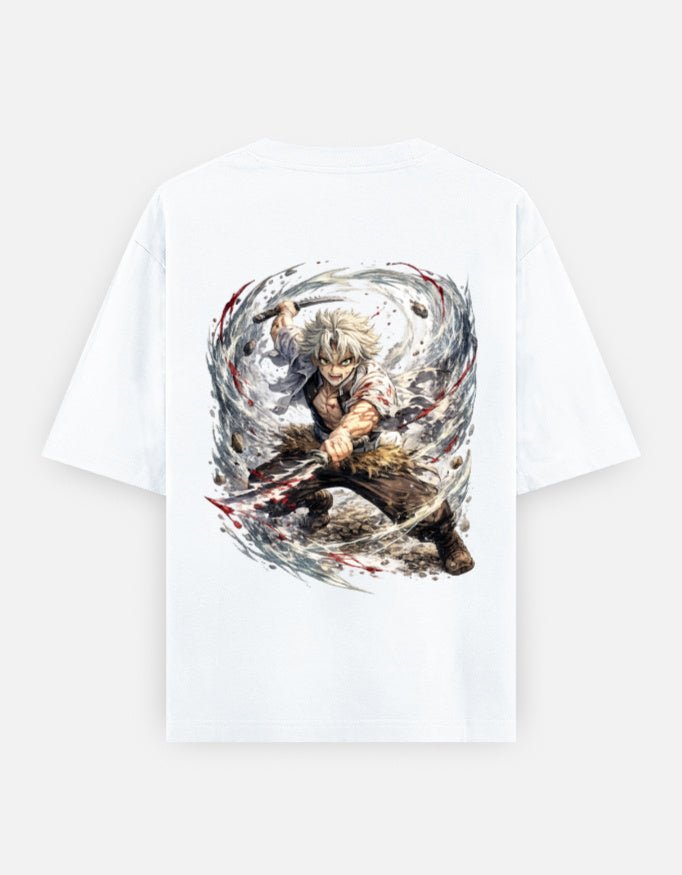 Sanemi Shinazugawa | Demonslayer | Unisex Oversized Classic T-Shirt - v-9h2k3iOOaVZV2sYIMR4pubTVrQvZ93aZ - KTK ZONE