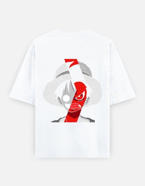 Angry pirate | One piece | D Luffy | Unisex Oversized Classic T-Shirt - v-9h2k3iOOaVZV2sMOMhQsubTVrgPa8nCZ - KTK ZONE