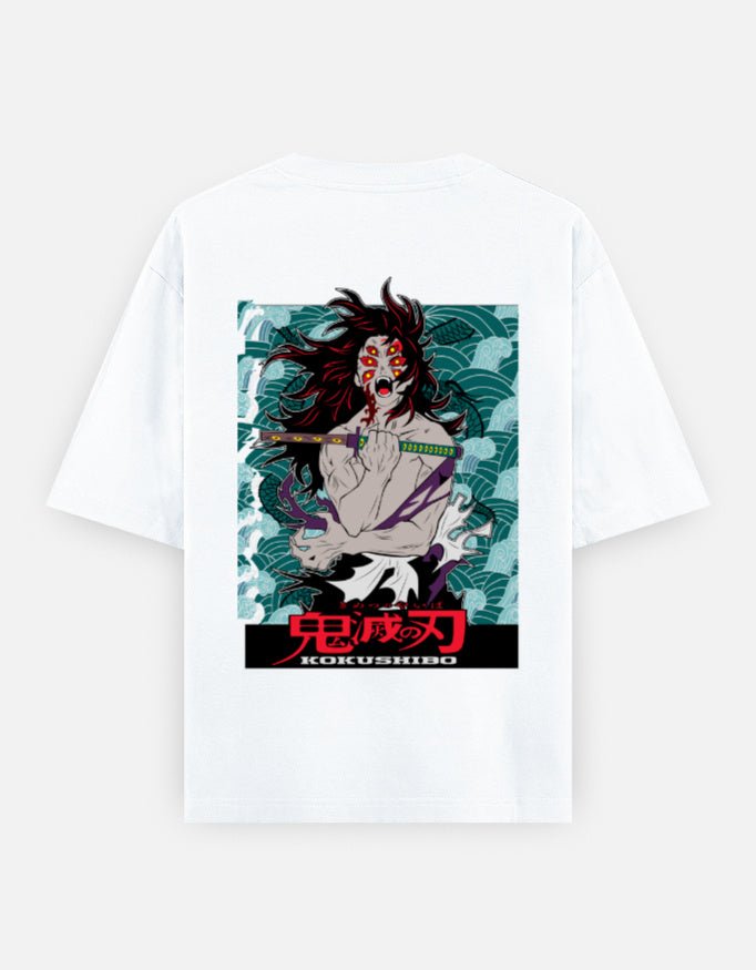 Demon slayer|kokushibo| Unisex Oversized Classic T-Shirt - v-9h2k3iOOaVZV2sMOMBMoubTVrgPf9HaU - KTK ZONE