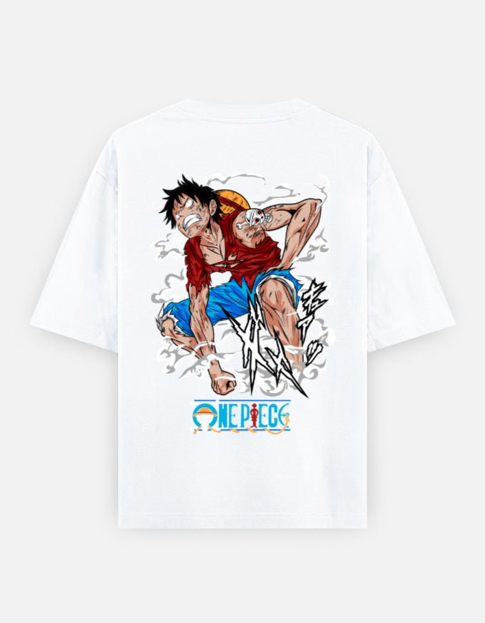 One piece | Monkey D Luffy | Unisex Oversized Classic T-Shirt - v-9h2k3iOOaVZV2sMOMhQpubTVrgPa8HeU - KTK ZONE