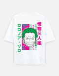 One piece|zoro| Unisex Oversized Classic T-Shirt - v-9h2k3iOOaVZV2sMKNRQoubTVqQ_b-Huc - KTK ZONE