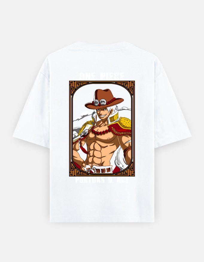One piece | Portgas D ACE |Unisex Oversized Classic T-Shirt - v-9h2k3iOOaVZV2sMOMRUrubTVrgPc9Hua - KTK ZONE