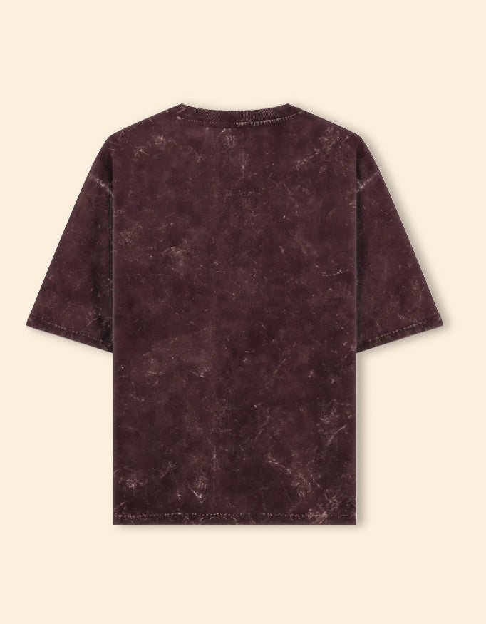 Burn Fear | Acid wash | Unisex Acid Washed Oversized Tee - v-9h2k3iOOaVZV288NNhIpubTWqQ3d-HSZ - KTK ZONE