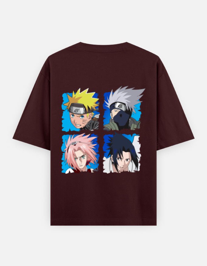 Naruto|team 7 or team kakashi|Unisex Oversized Classic T-Shirt - v-9h2k3iOOaVZV2sMKNhQpubTVqQ_W8XqV - KTK ZONE