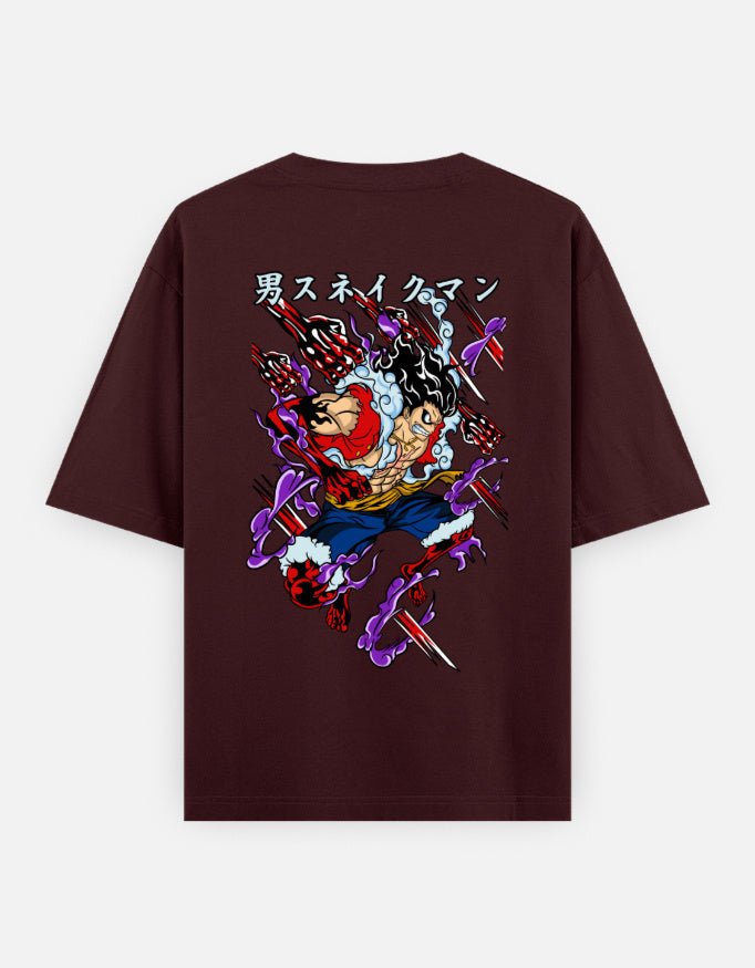 One piece | Captain Luffy gear 4 | Oversized Classic T-Shirt - v-9h2k3iOOaVZV2sMOMhYhubTVrgPd-HSf - KTK ZONE