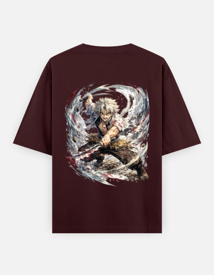 Sanemi Shinazugawa | Demonslayer | Unisex Oversized Classic T-Shirt - v-9h2k3iOOaVZV2sYIMR4pubTVrQvZ93SV - KTK ZONE