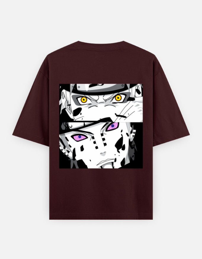 Naruto|Naruto vs pain|Unisex Oversized Classic T-Shirt - v-9h2k3iOOaVZV2sMKNhUpubTVqQ_Z-HeZ - KTK ZONE