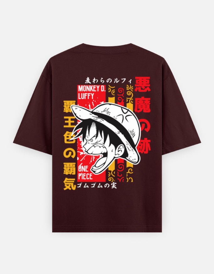 One piece|Luffy|Unisex Oversized Classic T-Shirt - v-9h2k3iOOaVZV2sMKNRMrubTVqQ_Y83ue - KTK ZONE