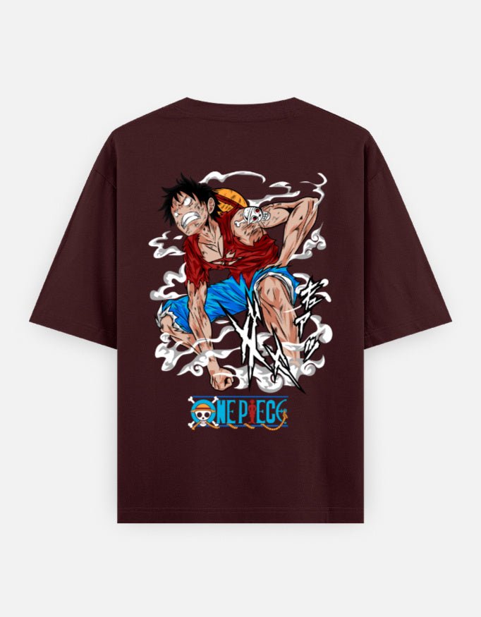 One piece | Monkey D Luffy | Unisex Oversized Classic T-Shirt - v-9h2k3iOOaVZV2sMOMhQpubTVrgPa8HWa - KTK ZONE