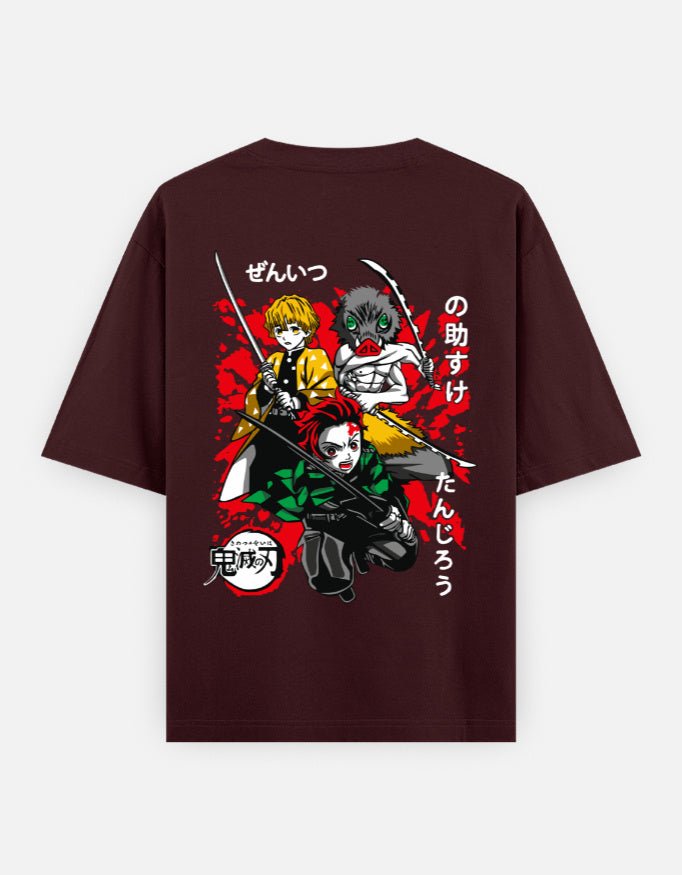 Demon slayer|boys|Unisex Oversized Classic T-Shirt - v-9h2k3iOOaVZV2sMOMB8vubTVrgPc8HSa - KTK ZONE
