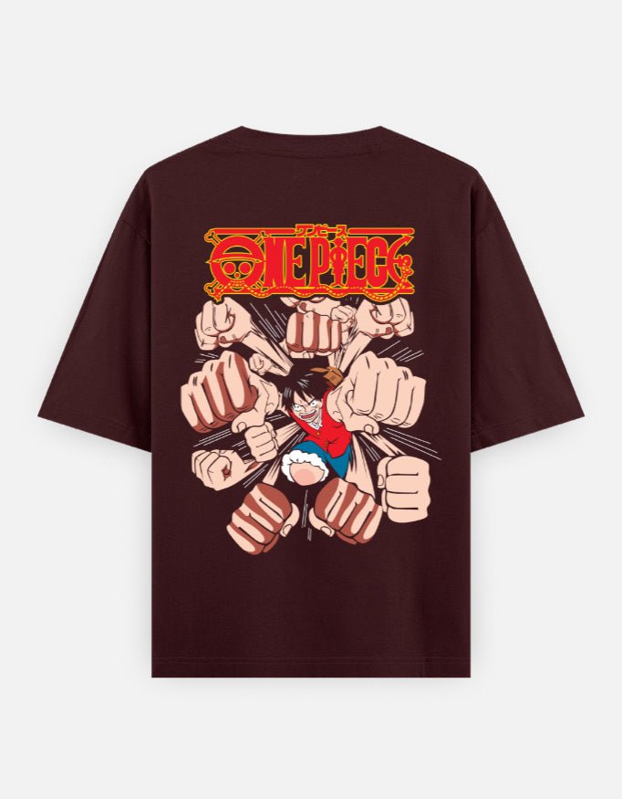 One piece | Luffy |Unisex Oversized Classic T-Shirt - v-9h2k3iOOaVZV2sMOMR8vubTVrgPd8nKY - KTK ZONE