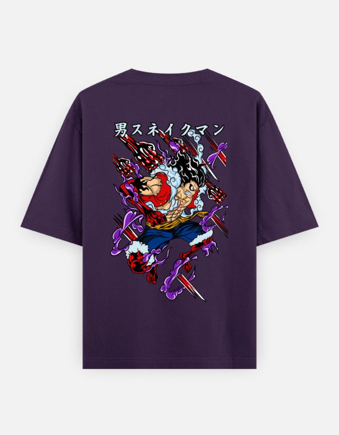 One piece | Captain Luffy gear 4 | Oversized Classic T-Shirt - v-9h2k3iOOaVZV2sMOMhYhubTVrgPd-HSV - KTK ZONE