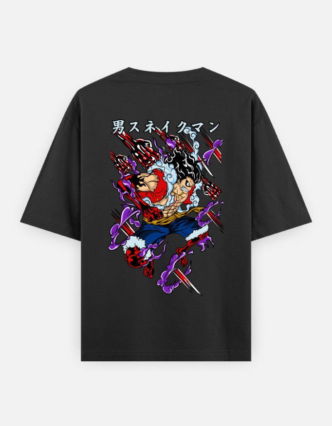 One piece | Captain Luffy gear 4 | Oversized Classic T-Shirt - v-9h2k3iOOaVZV2sMOMhYhubTVrgPd-HGV - KTK ZONE