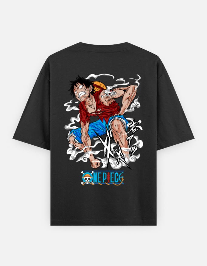 One piece | Monkey D Luffy | Unisex Oversized Classic T-Shirt - v-9h2k3iOOaVZV2sMOMhQpubTVrgPa8HSY - KTK ZONE
