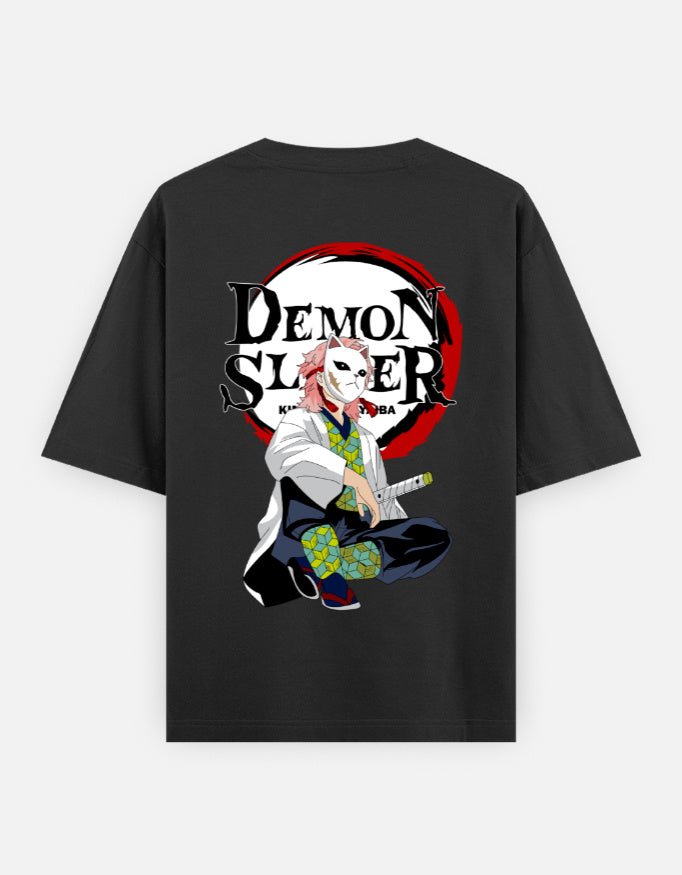 Demon slayer | Sabito | Unisex Oversized Classic T-Shirt - v-9h2k3iOOaVZV2sQLNh8subTVrw7f9HKd - KTK ZONE