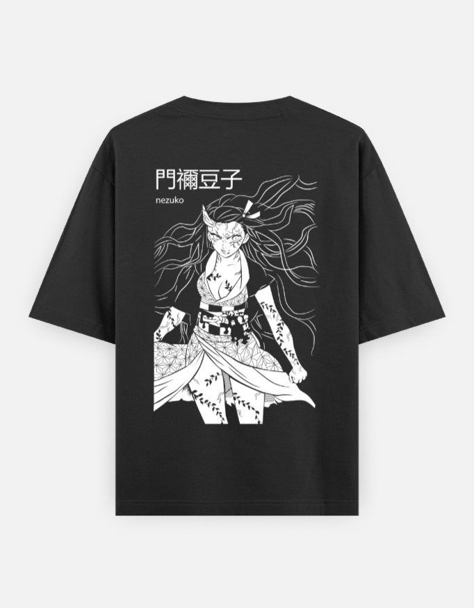 Demon slayer|nezuko|Unisex Oversized Classic T-Shirt - v-9h2k3iOOaVZV2sMOMBEvubTVrgPf-XCV - KTK ZONE