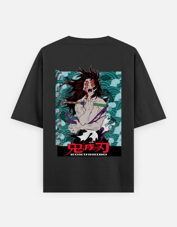 Demon slayer|kokushibo| Unisex Oversized Classic T-Shirt - v-9h2k3iOOaVZV2sMOMBMoubTVrgPf9HeY - KTK ZONE