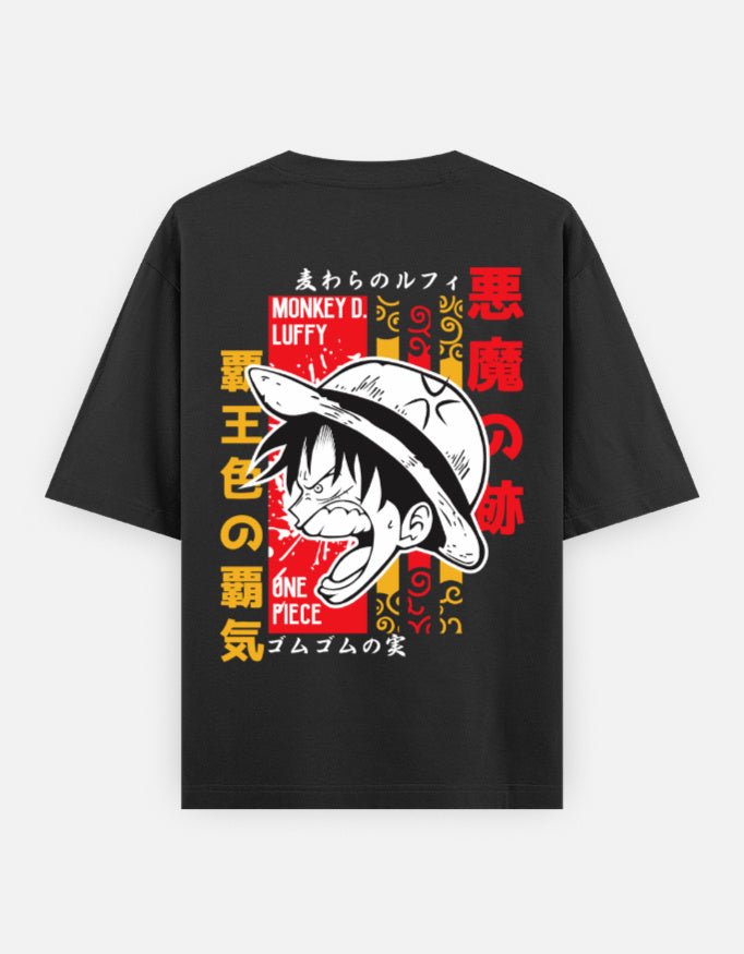 One piece|Luffy|Unisex Oversized Classic T-Shirt - v-9h2k3iOOaVZV2sMKNRMrubTVqQ_Y83SU - KTK ZONE