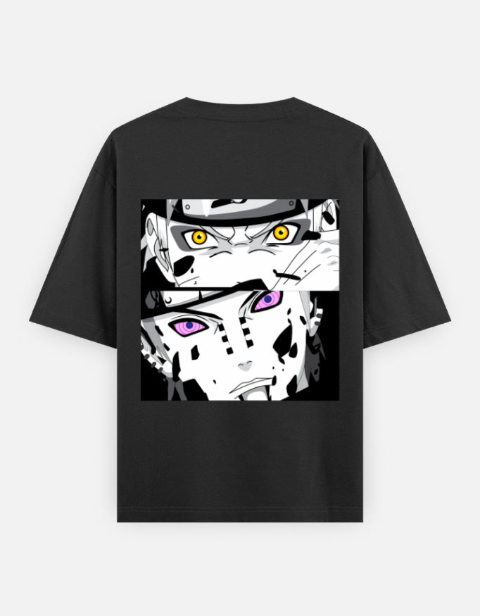 Naruto|Naruto vs pain|Unisex Oversized Classic T-Shirt - v-9h2k3iOOaVZV2sMKNhUpubTVqQ_Z-HGb - KTK ZONE