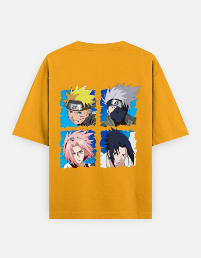 Naruto|team 7 or team kakashi|Unisex Oversized Classic T-Shirt - v-9h2k3iOOaVZV2sMKNhQpubTVqQ_W8XuZ - KTK ZONE