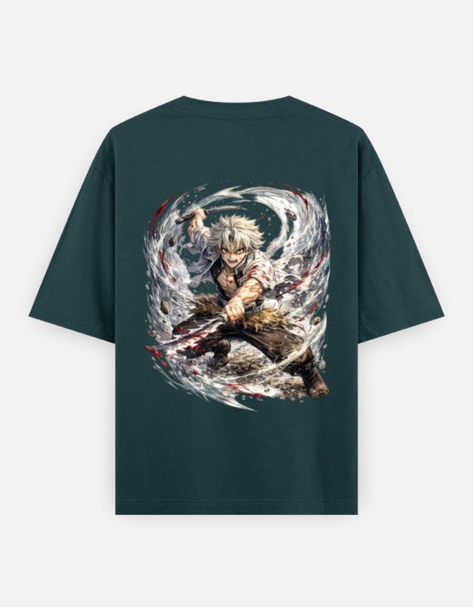 Sanemi Shinazugawa | Demonslayer | Unisex Oversized Classic T-Shirt - v-9h2k3iOOaVZV2sYIMR4pubTVrQvZ93WZ - KTK ZONE