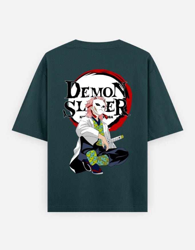 Demon slayer | Sabito | Unisex Oversized Classic T-Shirt - v-9h2k3iOOaVZV2sQLNh8subTVrw7f9HGd - KTK ZONE