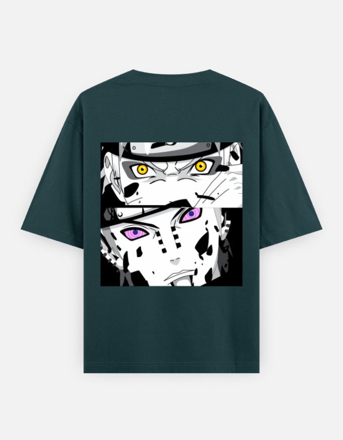 Naruto|Naruto vs pain|Unisex Oversized Classic T-Shirt - v-9h2k3iOOaVZV2sMKNhUpubTVqQ_Z-HSd - KTK ZONE