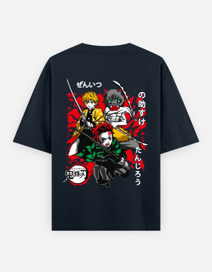 Demon slayer|boys|Unisex Oversized Classic T-Shirt - v-9h2k3iOOaVZV2sMOMB8vubTVrgPc8HeY - KTK ZONE