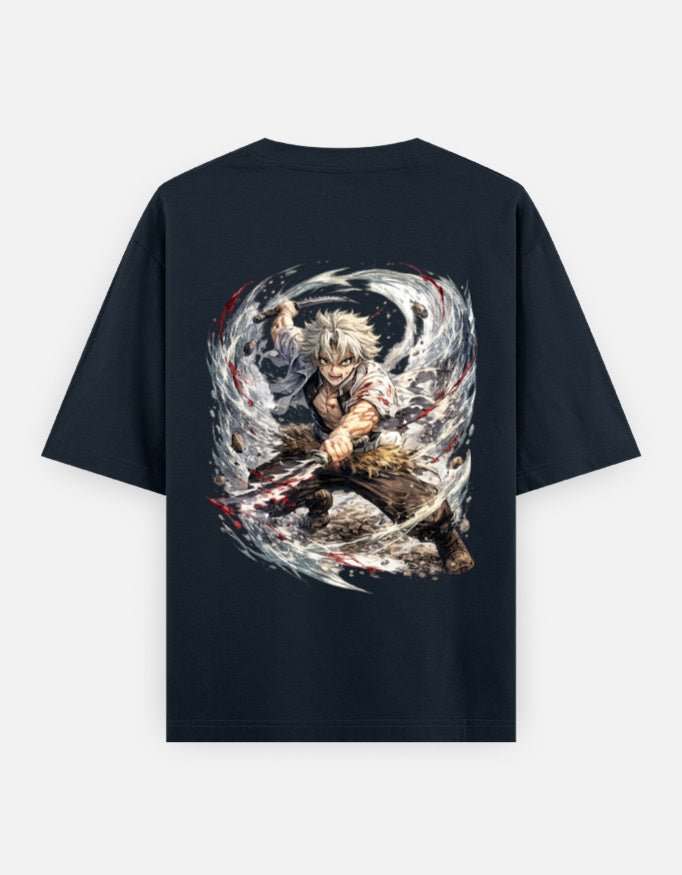 Sanemi Shinazugawa | Demonslayer | Unisex Oversized Classic T-Shirt - v-9h2k3iOOaVZV2sYIMR4pubTVrQvZ93eb - KTK ZONE