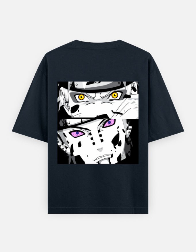 Naruto|Naruto vs pain|Unisex Oversized Classic T-Shirt - v-9h2k3iOOaVZV2sMKNhUpubTVqQ_Z-Haf - KTK ZONE