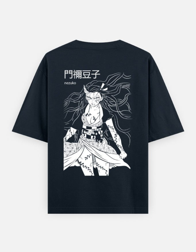 Demon slayer|nezuko|Unisex Oversized Classic T-Shirt - v-9h2k3iOOaVZV2sMOMBEvubTVrgPf-XGZ - KTK ZONE