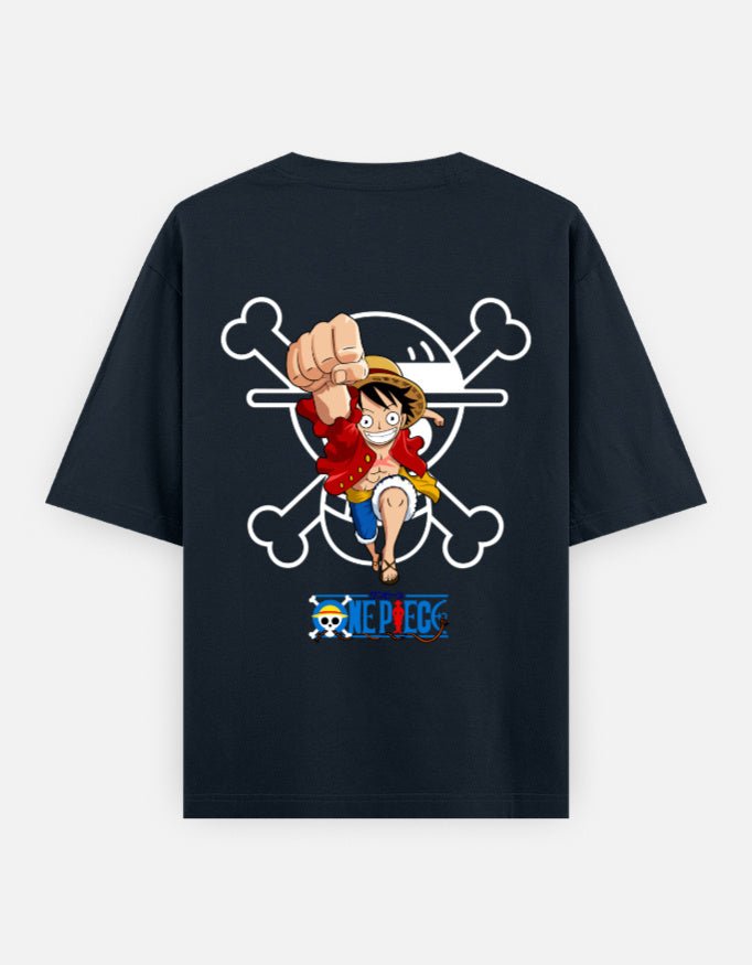 One piece | Captain Luffy | Unisex Oversized Classic T-Shirt - v-9h2k3iOOaVZV2sMOMhctubTVrgPd93WU - KTK ZONE
