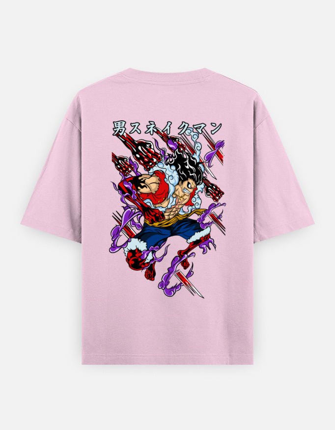 One piece | Captain Luffy gear 4 | Oversized Classic T-Shirt - v-9h2k3iOOaVZV2sMOMhYhubTVrgPd-Hqd - KTK ZONE
