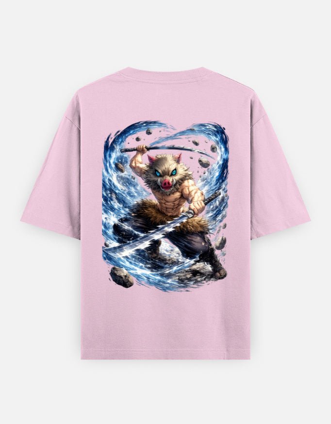 Inosuke Hashibira | Demonslayer | Unisex Oversized Classic T-Shirt - v-9h2k3iOOaVZV2sYIMhIpubTVrQvW-XuU - KTK ZONE