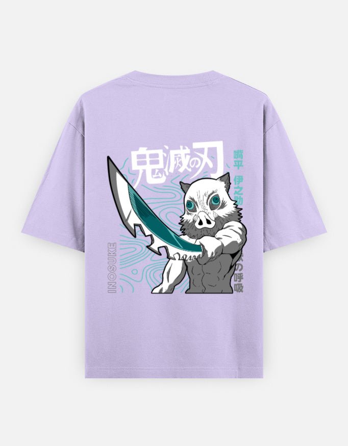 Demon slayer | Inosuke Hashibira | Unisex Oversized Classic T-Shirt - v-9h2k3iOOaVZV2sQLNhIgubTVrw7f8XKZ - KTK ZONE
