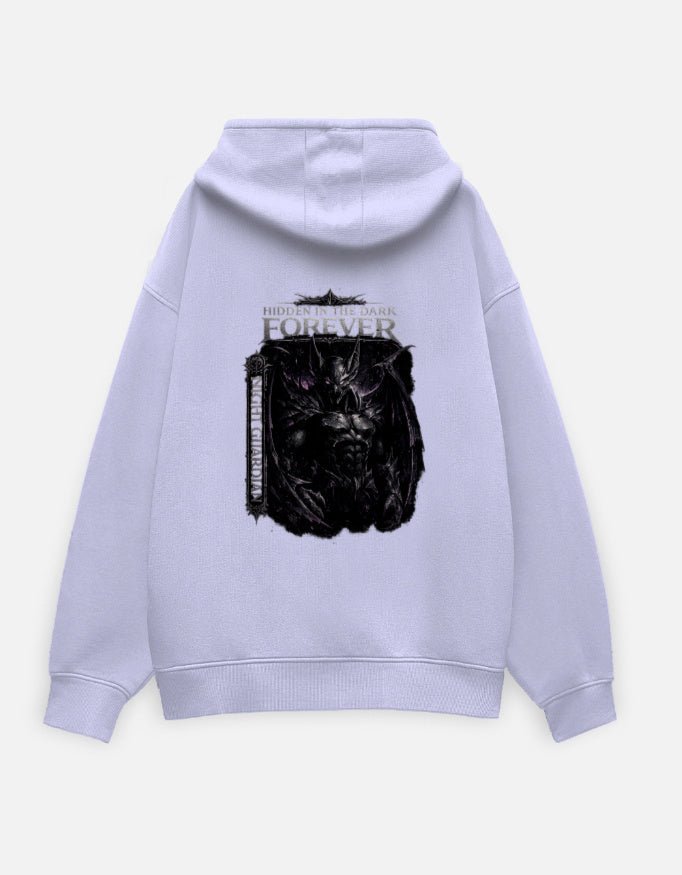 Bat Man Forever | Dark | Oversized | Unisex Oversized Hoodie - v-9h2k3iOOaVZV2scNMBEpubTWqgPb9HKf - KTK ZONE