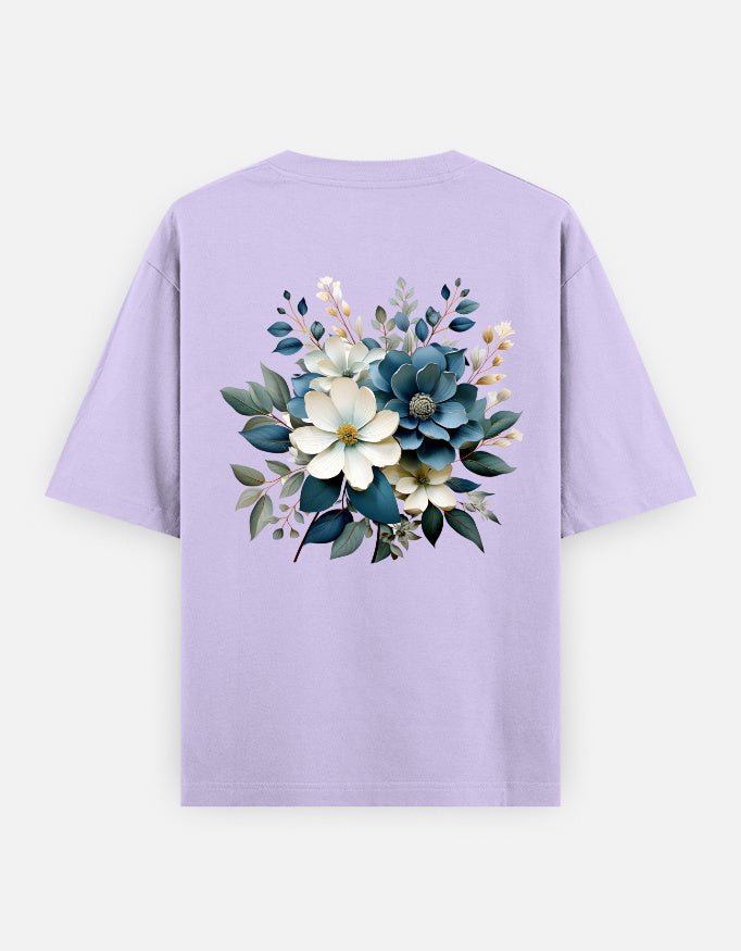 Floral|Unisex Oversized Classic T-Shirt - v-9h2k3iOOaVZW08MIMRUoubTTrQjW8XKc - KTK ZONE