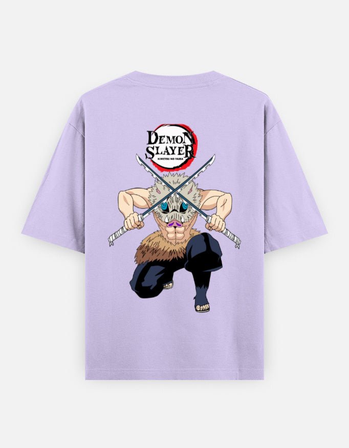 Demon slayer | Inosuke Hashibira | Unisex Oversized Classic T-Shirt - v-9h2k3iOOaVZV2sQLNxctubTVrw7c8XaV - KTK ZONE
