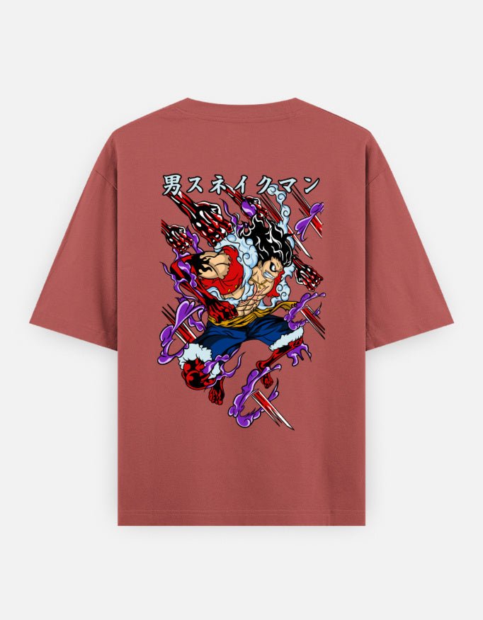 One piece | Captain Luffy gear 4 | Oversized Classic T-Shirt - v-9h2k3iOOaVZV2sMOMhYhubTVrgPd-Huf - KTK ZONE