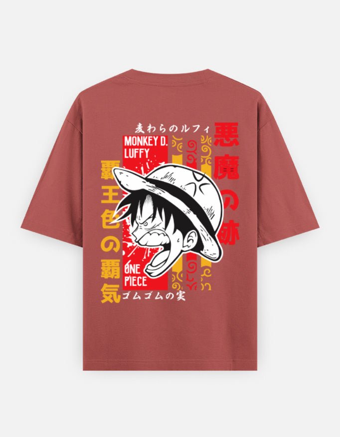 One piece|Luffy|Unisex Oversized Classic T-Shirt - v-9h2k3iOOaVZV2sMKNRMrubTVqQ_Y8nOa - KTK ZONE