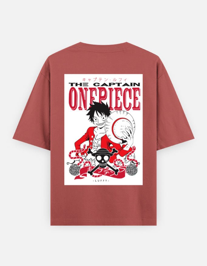 One piece|Luffy|Unisex Oversized Classic T-Shirt - v-9h2k3iOOaVZV2sMKNRUsubTVqQ_b-HKY - KTK ZONE