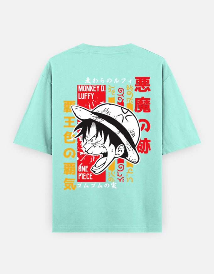 One piece|Luffy|Unisex Oversized Classic T-Shirt - v-9h2k3iOOaVZV2sMKNRMrubTVqQ_Y8nCe - KTK ZONE