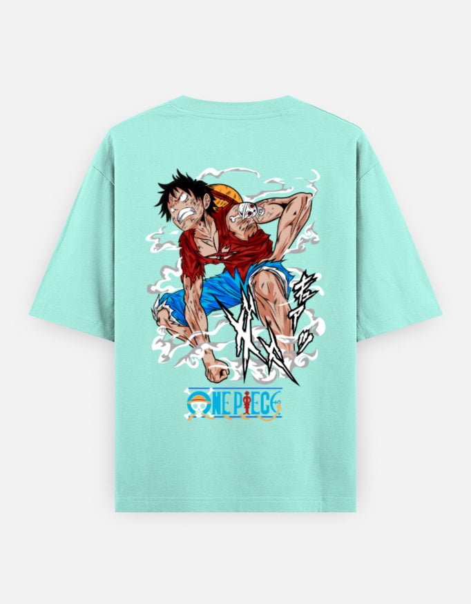 One piece | Monkey D Luffy | Unisex Oversized Classic T-Shirt - v-9h2k3iOOaVZV2sMOMhQpubTVrgPa83Ka - KTK ZONE