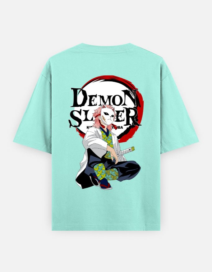 Demon slayer | Sabito | Unisex Oversized Classic T-Shirt - v-9h2k3iOOaVZV2sQLNh8subTVrw7f9HeZ - KTK ZONE