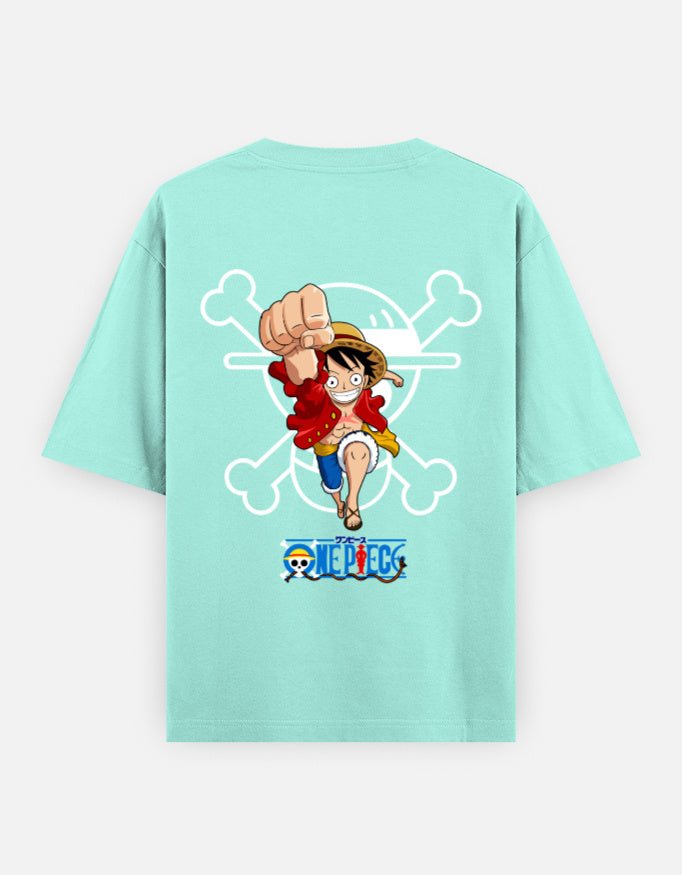One piece | Captain Luffy | Unisex Oversized Classic T-Shirt - v-9h2k3iOOaVZV2sMOMhctubTVrgPd9naY - KTK ZONE