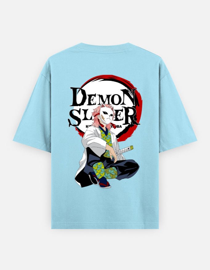 Demon slayer | Sabito | Unisex Oversized Classic T-Shirt - v-9h2k3iOOaVZV2sQLNh8subTVrw7f9HSd - KTK ZONE