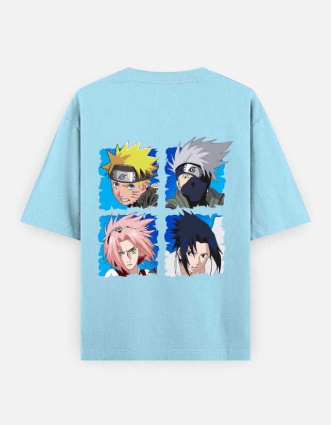 Naruto|team 7 or team kakashi|Unisex Oversized Classic T-Shirt - v-9h2k3iOOaVZV2sMKNhQpubTVqQ_W8HGd - KTK ZONE